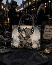 Butterfly Canticle Leather Handbag
