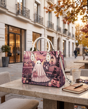 Lace Spirit Leather Handbag