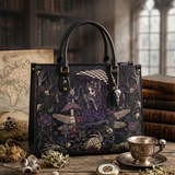 Poison Garden Leather Handbag
