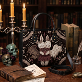 Dollhouse Noir Leather Handbag