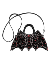Ruby Veil Bat Wing Bag