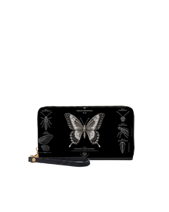 Silver Morpho Mini Wallet