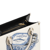 BlueVerse Leather Handbag