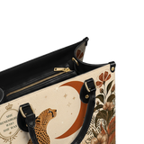 Lunar Cheetah Leather Handbag