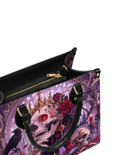 Purple Reign Leather Handbag