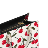 Cherry Prelude Leather Handbag