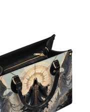 Reaper's Judgment Leather Handbag