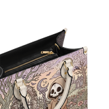 Bone Tales Leather Handbag