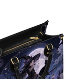 Moon Witch Leather Handbag