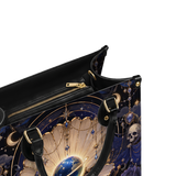 Pearl Cosmos Leather Handbag