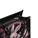 Thorn Egg Rabbit Leather Handbag