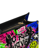 FreeVibes Leather Handbag
