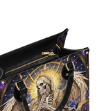 Fallen Bones Leather Handbag