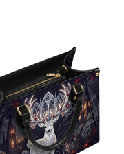 Cathedral Stag Leather Handbag