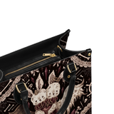 Dollhouse Noir Leather Handbag
