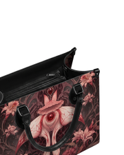 Eyesore Rose Leather Handbag