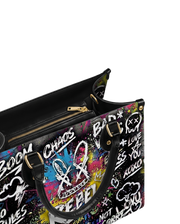 DIY Paint-Your-Own Rebel Bunny Bag (Paints Not Included) Leather Handbag