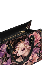 Floral Rite Leather Handbag