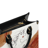 Just A Girl Leather Handbag
