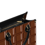 Cocoa Bar Leather Handbag
