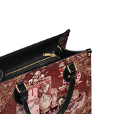 Suger crypt Leather Handbag