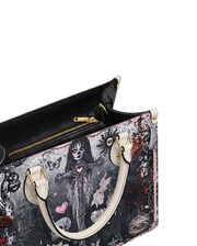Funeral Poem Leather Handbag