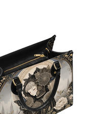 Butterfly Canticle Leather Handbag