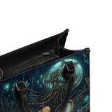 "Abyssal Wraith" Leather Handbag