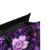 Blooming Tentacles Leather Handbag