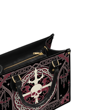 Woven Oath Leather Handbag