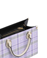 LilacDew Leather Handbag