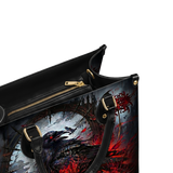Raven Lycoris Leather Handbag