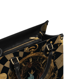 Chronostasis Leather Handbag
