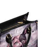 "Weeping Bunny" Leather Handbag