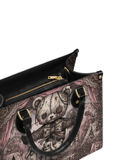 Nightmare Carousel Leather Handbag