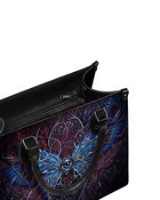 Oculus Moth Leather Handbag
