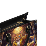 FateCat Leather Handbag