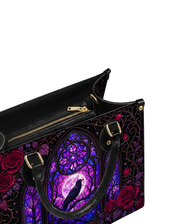 Glass Veil Leather Handbag