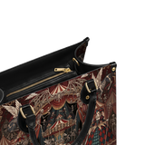 Gothic Circus Leather Handbag