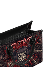 Vicious Puppet Leather Handbag