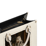 CatMenina Leather Handbag