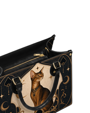 Sable Bastet Leather Handbag
