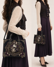 Rabbit Noir Leather Handbag