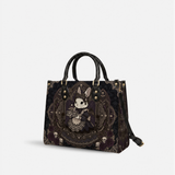 Rabbit Noir Leather Handbag