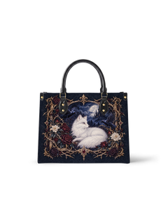 Vulpine Raven Leather Handbag