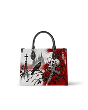 Raven Rose Leather Handbag