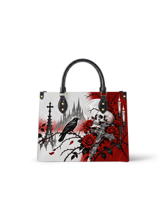 Raven Rose Leather Handbag