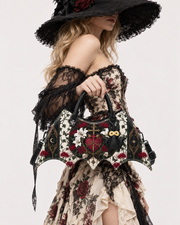 Sacred Heart Lily Bat Wing Bag