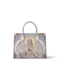 Holy Skeleton Leather Handbag