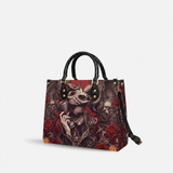Vampire Feast Leather Handbag